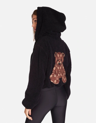 Lauren Moshi Lumi Designer Bear In Black
