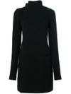 RICK OWENS CONCEALED FRONT COAT,RP17F7934IW12191506