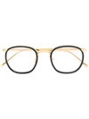 LINDA FARROW oval frame glasses,BALLYSUNGLASS&OPTICALCOMPANYLTD.
