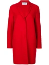 HARRIS WHARF LONDON FITTED TAILORED COAT,A1301MLK12182122