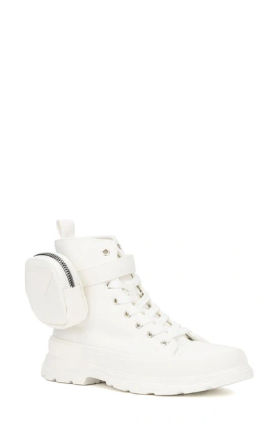 Olivia Miller Leilany High Top Sneaker In White
