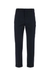 BALMAIN BALMAIN MAN NAVY BLUE TWILL PANT