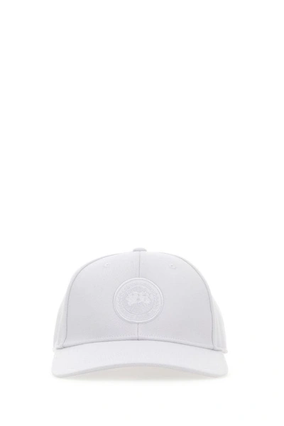 CANADA GOOSE CANADA GOOSE MAN ICE POLYESTER TONAL BASEBALL CAP