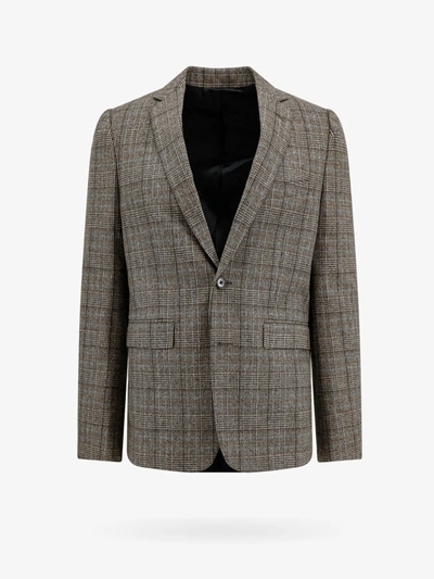 Celine Man Blazer Man Brown Blazers E Waistcoats