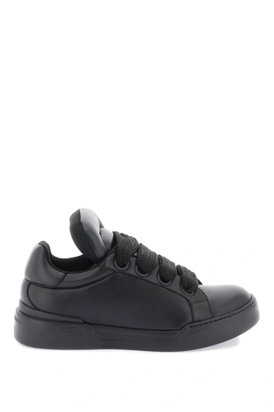 Dolce & Gabbana Mega Skate Trainers Men In Black