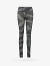 Moncler Printed Leggings Gray In Gray