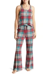 Honeydew Intimates Lounge Life Tank & Pants Pajamas In Aspen Plaid