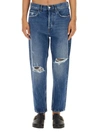 Amish Jeremiah Men's Jeans Denim Wiser Denim In Denim