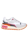 Ferragamo Cosma Low-top Sneakers In Grey