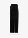 Max Mara Karub Stretch Wool Trousers In Black