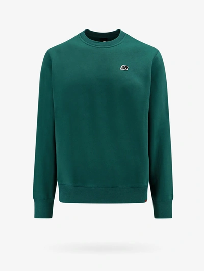 New Balance Sweatshirt In Green