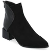 Journee Collection Collection Women's Tru Comfort Foam Wide Width Consuello Booties In Black