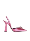 Versace High-heeled Shoe In Flamingo