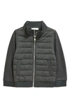 REISS KIDS' FLINTOFF JR. QUILTED BOMBER JACKET