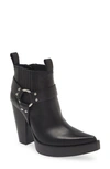 JEFFREY CAMPBELL ENGINE POINTED TOE BOOTIE