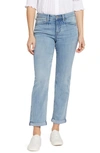 NYDJ SHERI CUFFED STRAIGHT LEG JEANS