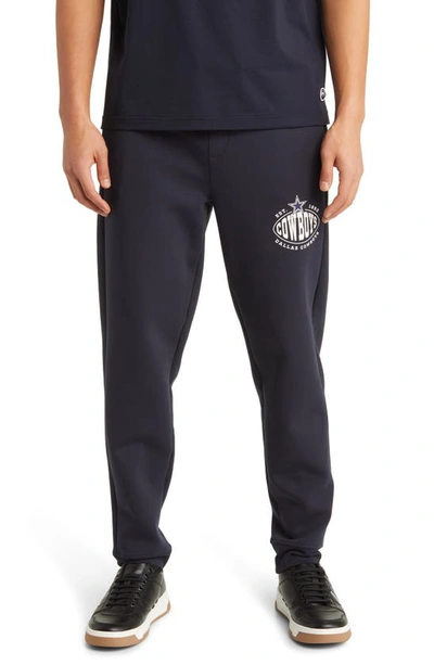 Hugo Boss Boss X Nfl Cotton Blend Joggers In Dallas Cowboys Dark Blue