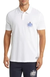 Hugo Boss Boss X Nfl Cotton Polo In Dallas Cowboys White