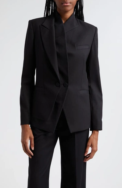 Twp Women's Bianca Layered Wool-blend Blazer In Black