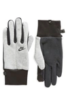 Nike Men's Therma-fit Tech Fleece Gloves In Grey