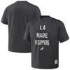 STAPLE NBA X STAPLE ANTHRACITE LA CLIPPERS HEAVYWEIGHT OVERSIZED T-SHIRT