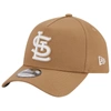 New Era Khaki St. Louis Cardinals A-frame 9forty Adjustable Hat In Khaki