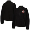 Boxercraft Black Ohio State Buckeyes Everest Half-zip Top In Black