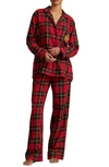 Polo Ralph Lauren Madison Plaid Organic Cotton Pajamas In Wallace Plaid