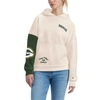 Tommy Hilfiger Women's  Cream, Green Green Bay Packers Harriet Pullover Hoodie In Cream