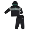 COLOSSEUM TODDLER COLOSSEUM BLACK MICHIGAN STATE SPARTANS GRIZWORLD FLEECE PULLOVER HOODIE AND SWEATPANTS SET
