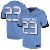 NIKE NIKE #23 LIGHT BLUE UCF KNIGHTS 2023 SPACE GAME FOOTBALL JERSEY