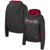 COLOSSEUM COLOSSEUM  CHARCOAL OHIO STATE BUCKEYES CATHERINE SPECKLE PULLOVER HOODIE