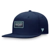 FANATICS FANATICS BRANDED  DEEP SEA BLUE SEATTLE KRAKEN AUTHENTIC PRO PRIME SNAPBACK HAT