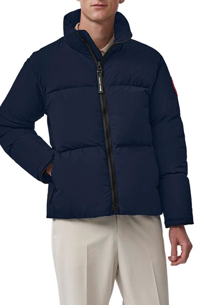 Canada Goose Lawrence Down Jacket In Atlantic Navy Blue