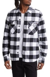 Dickies Sacramento Flannel Shirt In Black