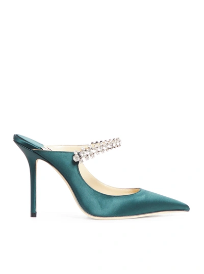 Jimmy Choo Bing 100 In Green