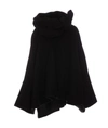 Attico Anorak With Ribbon In Black