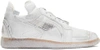 MAISON MARGIELA White Limited Edition Mixed Patchwork Sneakers