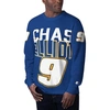 Starter Royal Chase Elliott Clutch Hit Graphic Long Sleeve T-shirt In Royal