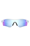 Oakley 38mm Radarlock® Path® Wrap Sunglasses In White