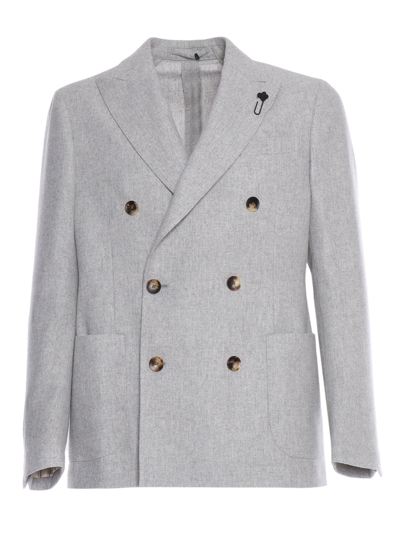 Lardini Advance Jacket In Gray