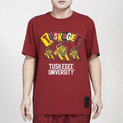 Pro Standard Mens  Tuskegee Homecoming T-shirt In Red/red