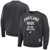 Staple Nba X  Anthracite Portland Trail Blazers Plush Pullover Sweatshirt In Anthracite