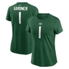 NIKE NIKE SAUCE GARDNER GREEN NEW YORK JETS PLAYER NAME & NUMBER T-SHIRT