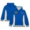 MITCHELL & NESS MITCHELL & NESS ROYAL KENTUCKY WILDCATS TEAM LEGACY FRENCH TERRY PULLOVER HOODIE