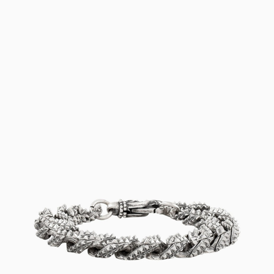 Emanuele Bicocchi Chain Bracelet In Silver