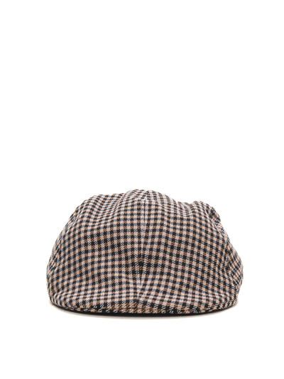 Hugo Boss Tray Flat Cap In Beige