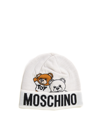 Moschino Hat In White