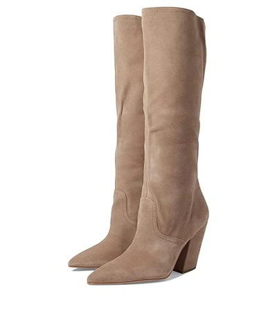 Pre-owned Dolce Vita Nathen Boots In Mushroom Suede