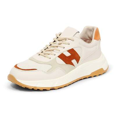Pre-owned Hogan I0465 Sneaker Uomo  Hyperlight Man Shoes In Avorio
